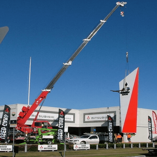 city crane hire brisbane